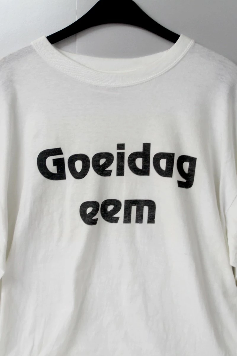 Groninger artikelen T-shirt Goeidag eem