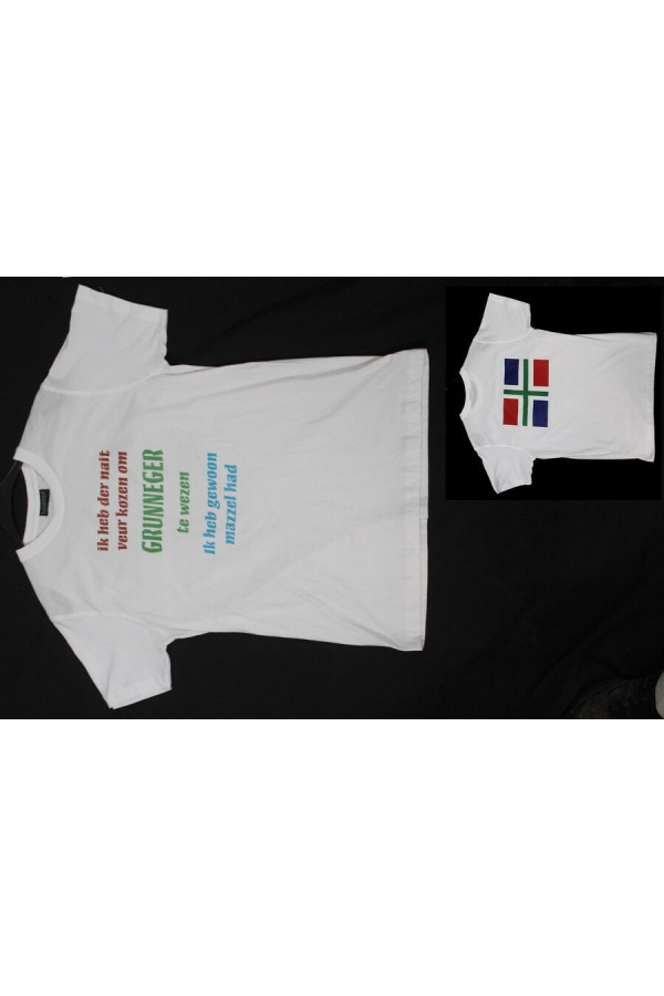 T-shirt Ik heb der nait veur kozen om Grunneger te wezen