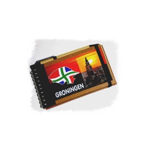 Groninger notitieboekje en pen