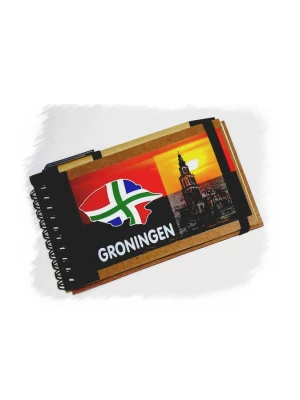 Groninger notitieboekje en pen