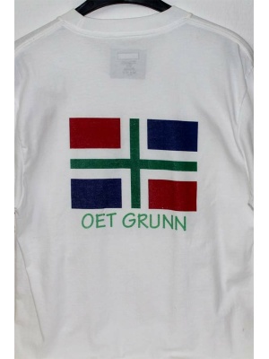 T-Shirt met Groningse vlag uit Groningen