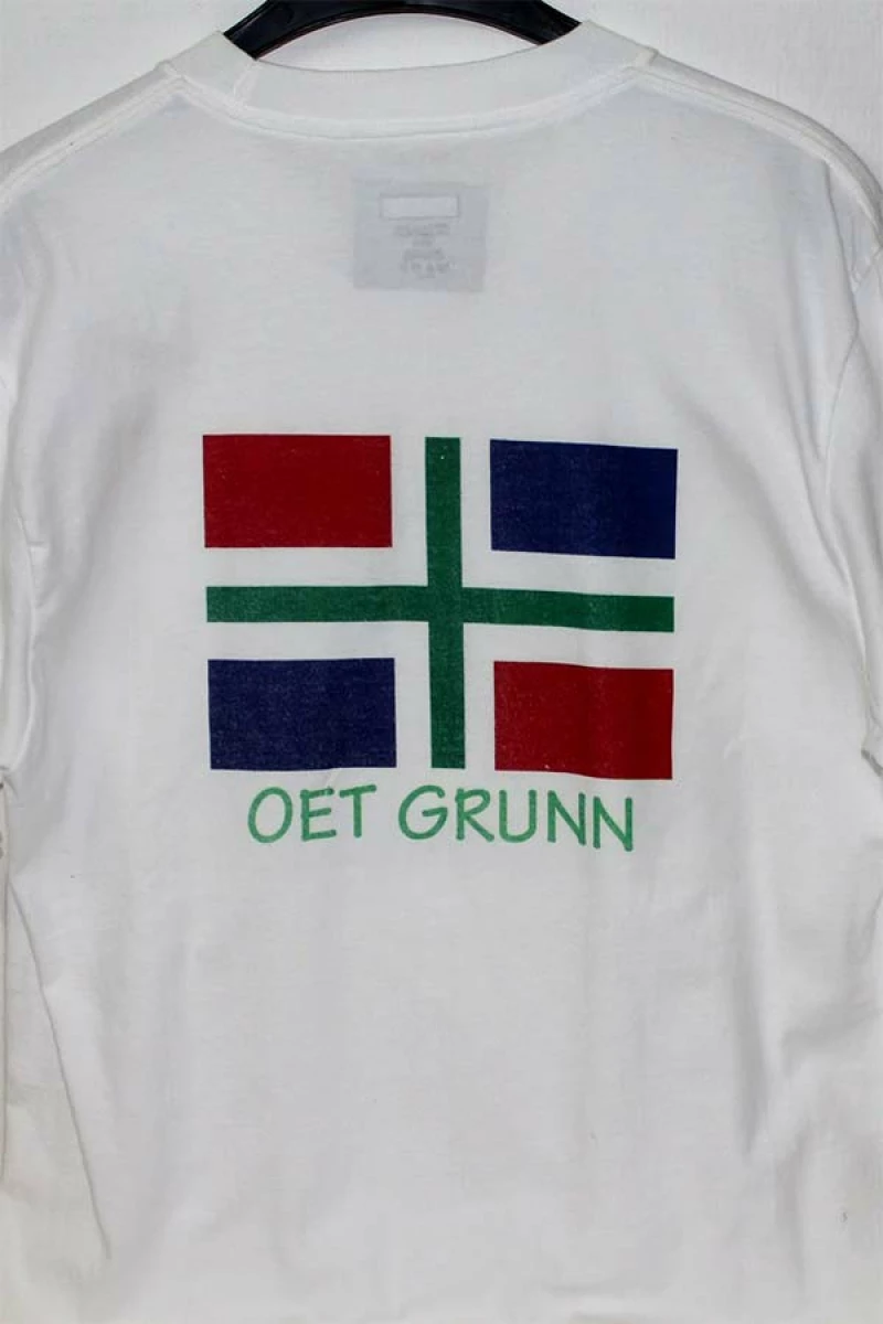 T-Shirt met Groningse vlag uit Groningen