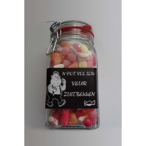 Pot vol slik met snoep Groningen
