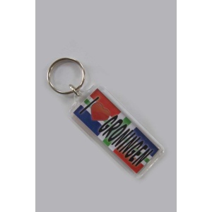 Sleutelhanger I love Groningen met Groningse vlag