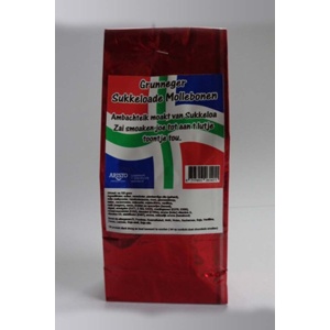Zakje chocolade mollebonen