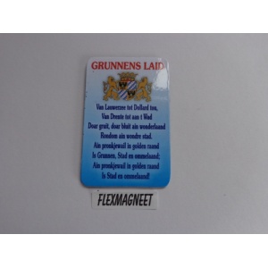 Flex magneet Grunnens Laid