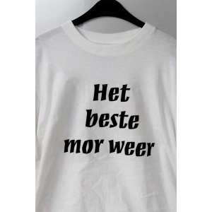 T-shirt Het beste mor weer