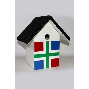 Nestkastje met Groninger vlag