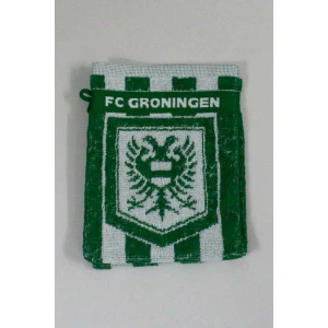 FC Groningen washandjes wit met wapen