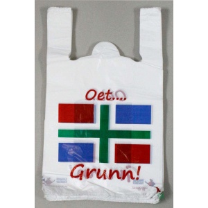 Plastic draagtas Groningen