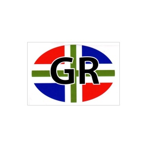 Sticker Groningen autosticker