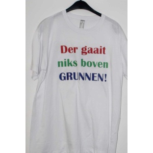 T-shirt "Der gaait niks boven Grunnen!"