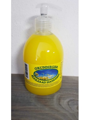 Grunneger koolzaadzeep pompflacon 300 ml.