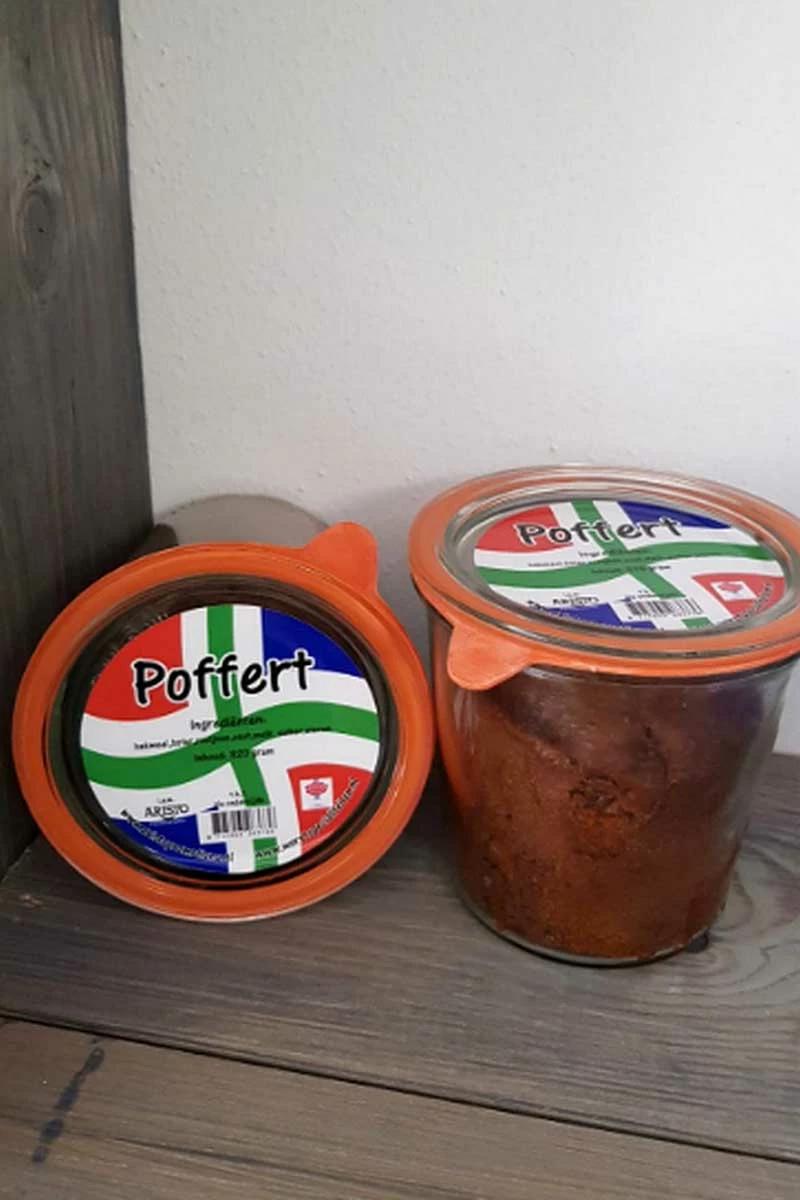 Grunneger poffert in weckfles