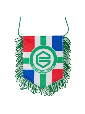 Banier provincievlag FC Groningen vaantje