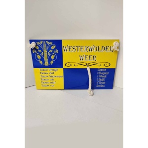 Westerwolder weer touwtje
