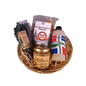Kerstpakket Mandje vol Groningen