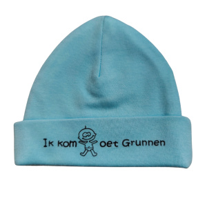 Babymutjes blauw