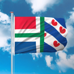 Combinatie vlag Groningen Friesland