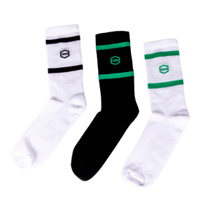 FC Groningen sportsok 3-pack streep