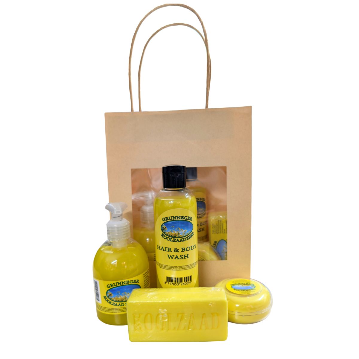 Koolzaadzeeppakket 4 stuks