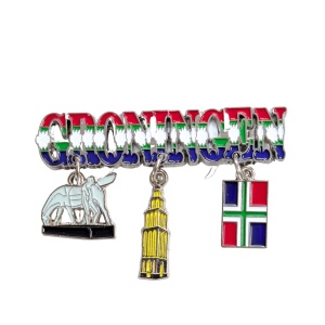 Magneet met ornamenten Groningen