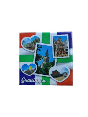 Magneet metallic Groningen