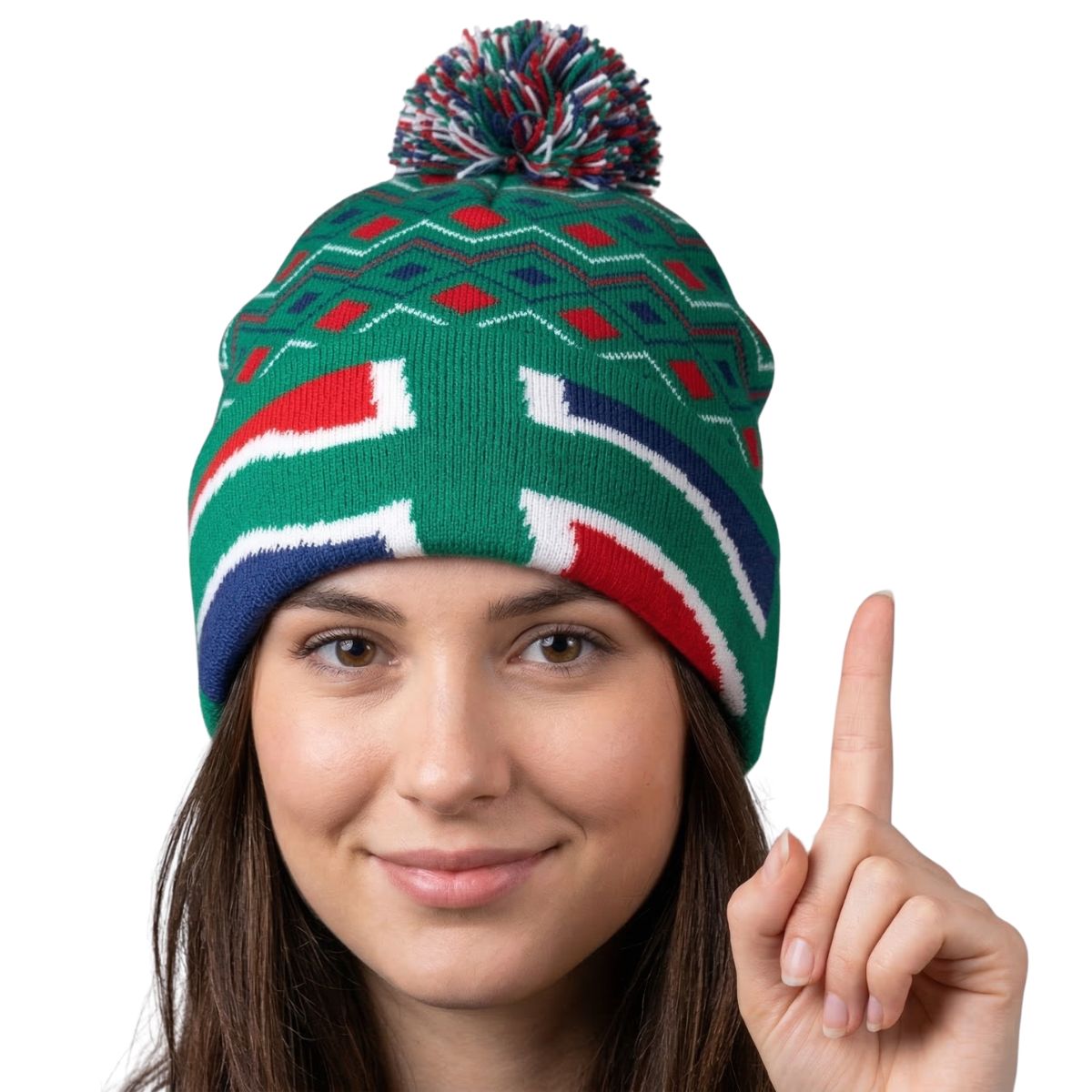 Muts in Groningervlag kleur