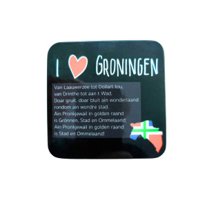 Onderzetter I love Groningen