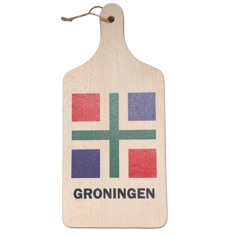 Snijplank Groninger vlag 30 x 13cm.