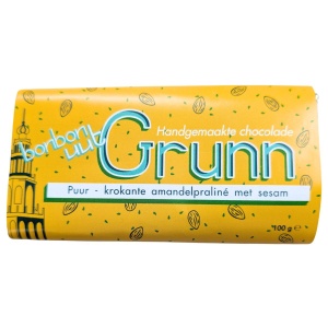 Bon Bon uut Grunn Amandelpraline met sesam puur