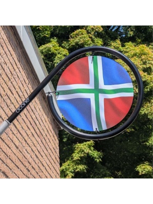 Uithangbord Groninger vlag