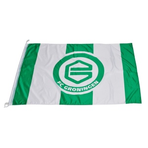 FC Groningen vlag met logo